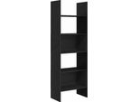 Syfax™ Armadio Per Libri Rovere Nero 60 X 35 X 180 Cm