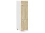 Syfax™ Mobile Per Frigo “Lyon” Rovere Sonoma 60X57X207 Cm