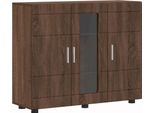 Syfax™ Armadio In Legno Rovere Marrone 88,5 X 30,5 X 73 Cm
