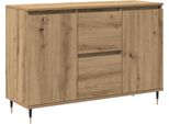 Syfax™ Credenza Con Cassetto Rovere Artigianale 101,5 X 35 X 70 Cm