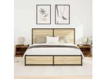 Vidaxl Comodino 2 Pezzi In Legno Di Recupero 50 X 40 X 45 Cm Materiale A Base Di Legno
