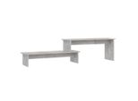 Syfax™ Mobile Porta Tv Grigio Cemento 180X30X43Cm In Legno Multistrato