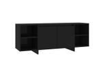 Syfax™ Mobile Porta Tv Nero 130X35X50 Cm In Truciolato