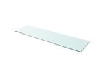 Syfax™ Mensole In Vetro Trasparente 2 Pz 110X30 Cm