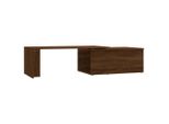 Syfax™ Tavolino Da Salotto Rovere Marrone 150X50X35 Cm In Multistrato