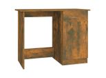 Syfax™ Scrivania Rovere Fumo 100X50X76 Cm In Legno Multistrato