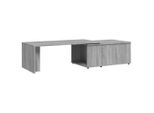 Syfax™ Tavolino Da Salotto Grigio Sonoma 150X50X35Cm Legno Multistrato
