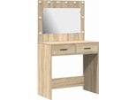 Syfax™ Tavolo Da Trucco Con Cassetto Rovere Sonoma 78,5 X 41 X 135 Cm