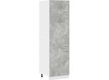 Syfax™ Mobile Per Frigo “Lyon” Grigio Cemento 60X57X207 Cm