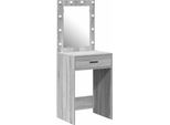 Syfax™ Tavolo Da Trucco Con Cassetto Grigio Sonoma 50 X 41 X 135 Cm