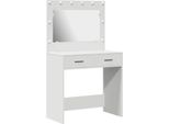 Syfax™ Tavolo Da Trucco Bianco 78,5 X 41 X 135 Cm Legno Multistrato