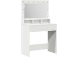 Syfax™ Tavolo Da Trucco Bianco 75,5 X 41 X 135 Cm Legno Multistrato
