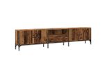 Syfax™ Mobile Tv Con Cassetto Legno Antico 200X25X44 Cm In Truciolato