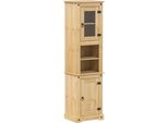 Syfax™ Mobile Da Bagno 50X40X185 Cm In Legno Massello Di Pino