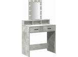 Syfax™ Tavolo Da Trucco Grigio 79 X 41 X 140 Cm Legno Multistrato