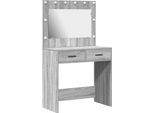 Syfax™ Tavolo Da Trucco Con Cassetto Grigio Sonoma 78,5 X 41 X 135 Cm
