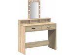 Syfax™ Tavolo Da Trucco Marrone 100 X 41 X 140 Cm Legno Multistrato