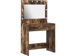 Syfax™ Tavolo Da Trucco Con Cassetto Rovere Fumé 78,5 X 41 X 135 Cm