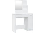 Syfax™ Toeletta Con Specchio Bianco 86,5X35X136 Cm
