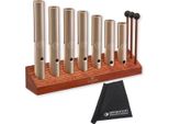 Meinl Sonic Energy Sound Tubes Wah-Wah Tube Chakra Set 7 Pezzi Con Panno