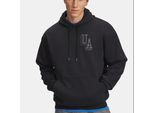 Under Armour Icon Fleece Graphic Hoodie Nero 2XL Uomo Nero 2XL