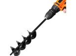 Trivella Per Terreno 8X41Cm - Trivella Da Giardino Per Trivella - Pratico Aiuto Per Il Giardino