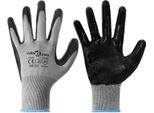 Vidaxl Guanti Da Lavoro 24 Pezzi Grigio E Nero 9 / L Poliestere
