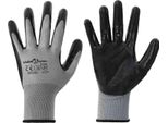 Vidaxl Guanti Da Lavoro 24 Pezzi Grigio E Nero 10 / Xl Poliestere