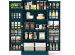 Armadio Da Cucina Costway, Dispensa, Mobile Con 2 Ante E 6 Ripiani Regolabili, Mobile Multiuso, 60 X 40 X 120 Cm, Verde