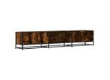 Syfax™ Mobile Tv Rovere Fumo 210X35X41 Cm In Truciolato