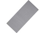 Succebuy Tappetino Per Garage, 2280 X 6100 Mm Tappetino Antiscivolo, Tappetino Chiodato In Pvc Con Nastro Biadesivo, Spessore 2,2 Mm, Tappetino Di Protezione Per Magazzini E Palestre, Grigio Argento