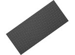 Succebuy Tappetino Per Garage, 2280X6100 Mm Tappetino Antiscivolo, Tappetino Chiodato In Pvc Con Spessore Di 2,2 Mm, Tappetino Di Protezione Del Pavimento Con Nastro Biadesivo, Adatto Per Magazzini,Fitness, Rimorchi, Nero