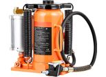 Cric Pneumatico Succebuy Con Capacità Di 20 T, Range Di Sollevamento Da 260 A 495 Mm, Funzionamento Pneumoidraulico E Manuale. Ideale Per Suv, Pick-Up, Camion, Camper E Riparazioni Auto.