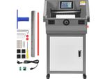 Succebuy Taglierina Elettrica Per Carta Con Larghezza Di Taglio Di 457 Mm, Profondità Di Taglio Di 58 Mm, Potente Ghigliottina Con Funzione A Infrarossi E Lama Di Ricambio, 1000 W