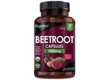 Barbabietola 5000Mg (120 Capsule) Integratore Alimentare, Cuore, Circolazione, Pressione Sanguigna, Energia, Resistenza, Sistema Immunitario, Salute Circolatoria