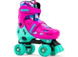 Sfr Skates Hurricane Iv Pattini A Rotelle Regolabili Rosa Eu 25 1/2-29 Ragazzi, Ragazze Rosa Eu 25 1/2-29