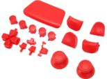 16Pcs Game Controller Pulsanti Di Ricambio Per PS5 Gamepad Pulsanti Di Ricambio Thumbstick Trigger Per PS5 Controller Rosso