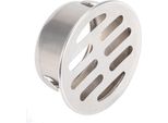 Scarico Per Balconi In Acciaio Inox Con Protezione Anti-Intasamento Per Uso Esterno (Profilo Piatto Da 50 Mm)