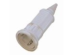 Mennekes Attacco Schuko Grigio 16A 2P+T 230V IP44