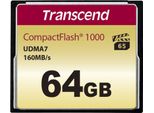 Transcend Ultimate - Flash-Speicherkarte - 64 Gb - 1000X - Compactflash