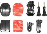 Easypix Goxtreme Helmet Mount - Sistema Di Supporto - Montaggio Adesivo - Casco - Per Goxtreme Adventure, Blackhawk 4K, Race, Rallye, Rallye Wifi, Stage, Vision 4K, Wifi Speed
