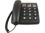 Doro Phoneeasy 331Ph - Telefon Mit Schnur - Schwarz (380003)