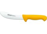 Coltello Da Scuoio Arcos Colore - Prof 295300 In Acciaio Inox Nitrum E Mango Lama Ergonomica In Polipropilene Giallo Di 16 Cm, Vetrina