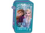 Disney Frozen / La Regina Dei Ghiacci - Astuccio A Due Piani Con Contenuto