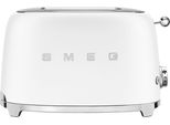 Smeg TSF01WHMEU 50'S Style 2-Schlitz-Toaster, Mattweiß (TSF01WHMEU)