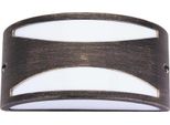 Rabalux 8510 Lampada Da Parete Per Esterni Manhattan, E27, Bianco-Oro, Moderna, IP54, 25Cm