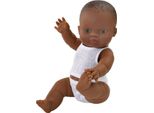 Paola Reina Baby Doll Gordi Ragazzo Biancheria Intima Scura 34 Cm - Fragranza Vaniglia