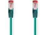 Cavo Di Rete CAT6 | RJ45 Maschio | RJ45 Maschio | S/Ftp | 7,50 M | Rotondo | Lszh | Verde | Sacchetto Di Plastica