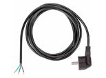 Cavo Di Alimentazione Bachmann, H03VV-F 3G0,75, Nero, 2 M