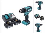 Trapano Avvitatore A Batteria Senza Spazzole Makita Ddf 485 Rt 18 V 50 Nm + 2 Batterie Da 5,0 Ah + Caricabatterie